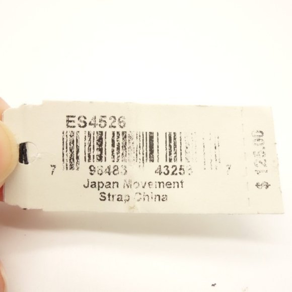 NEW Fossil Women's Moon & Stars Ivory Leather Watch ES4526 $125 - Picture 4 of 6